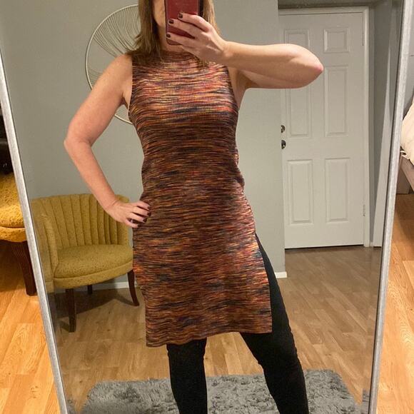 Anthropologie Space Dye Tami Ribbed Tunic - Picture 2 of 7